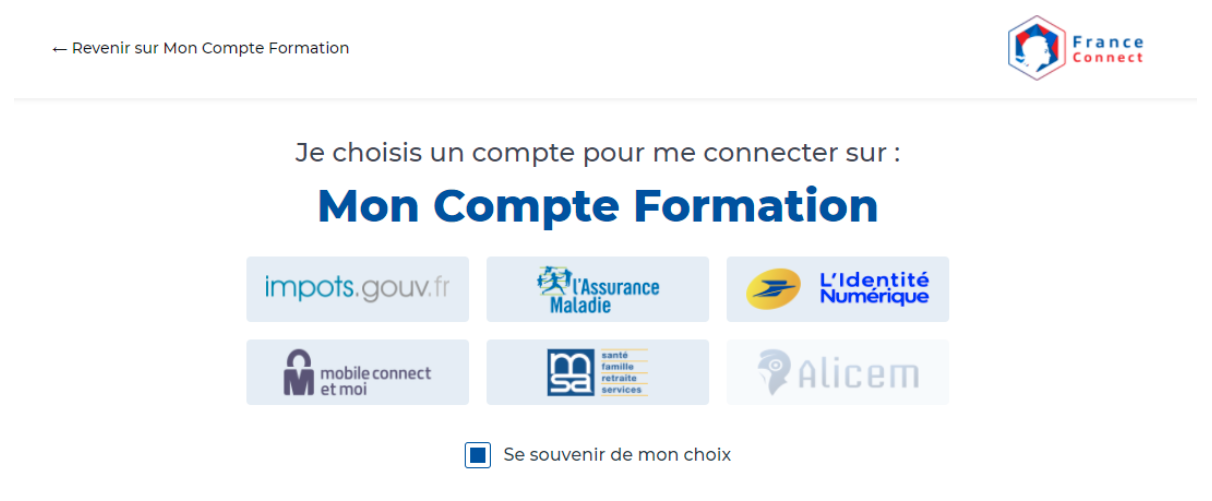 FranceConnect et le CPF Evolution Carrière